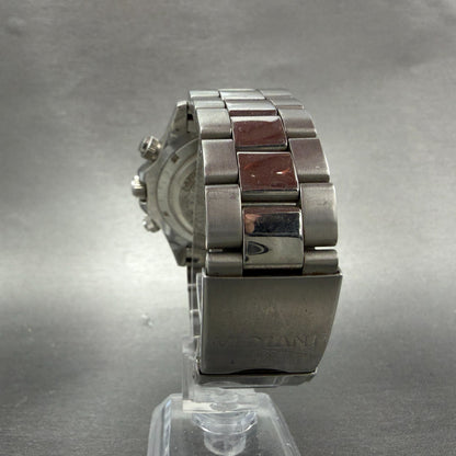 Invicta Chronograph Dive Watch men 44mm Silver Dial Steel Date 3197 New Batt7