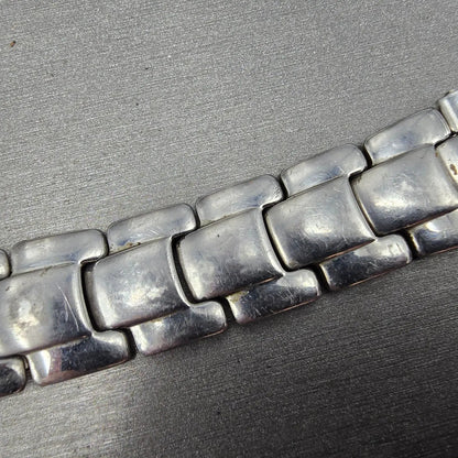 Fossil Bracelet 20mm stainless Steel Band Tri Folding Clasp5