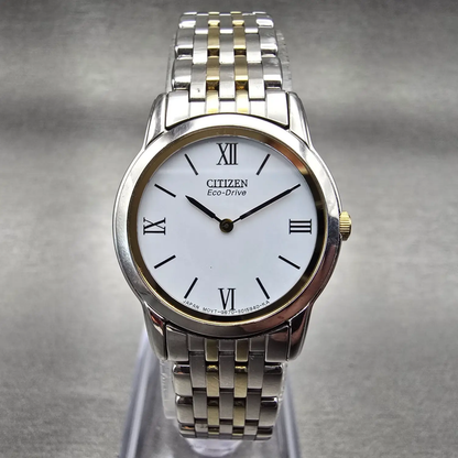 Citizen Eco-Drive Watch Women 23mm White Dial Silver Tone G670-S008620 Works0