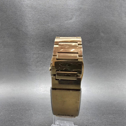 Seiko Automatic Watch Men 36mm Silver Dial Gold Tone Daydate 7006-7012 Runs VTG8