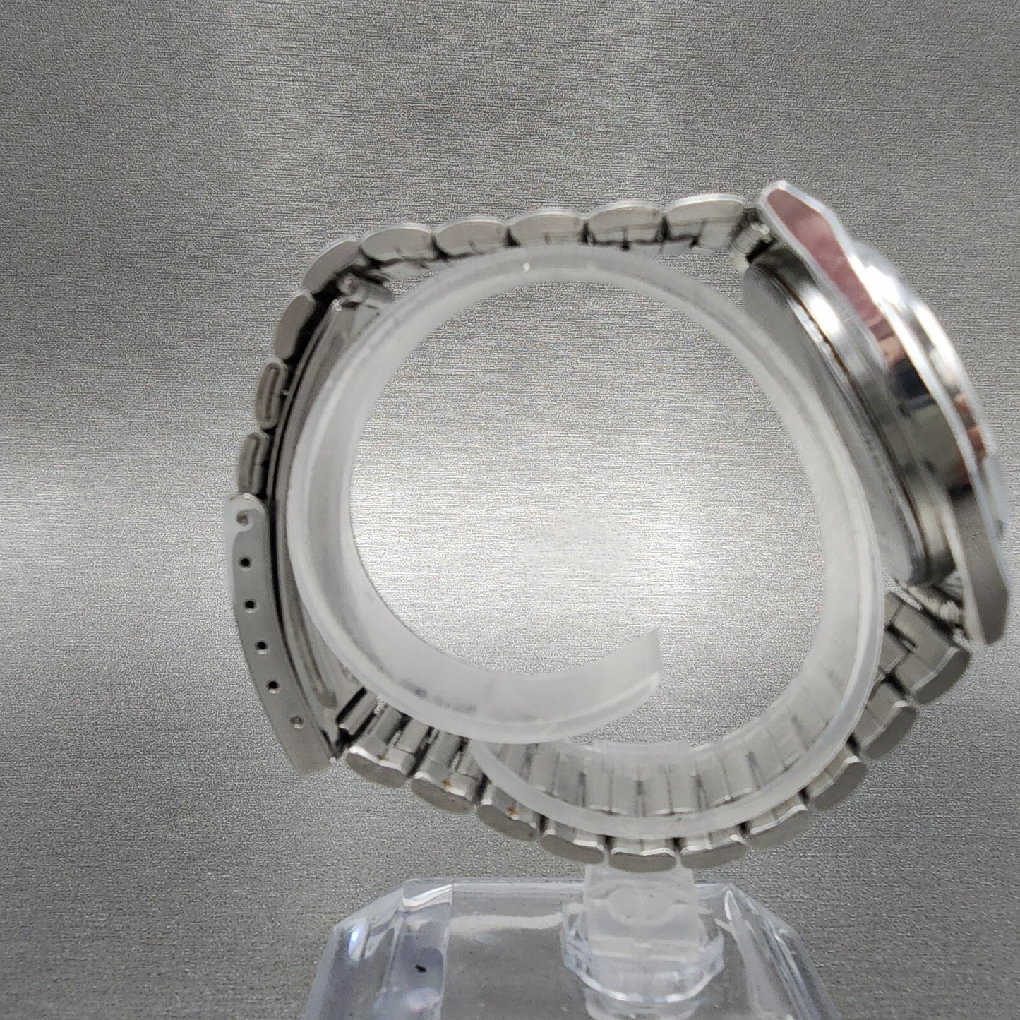 Seiko Spirit Watch Men 35mm White Dial Silver Tone Daydate 7n437000 New Battery8