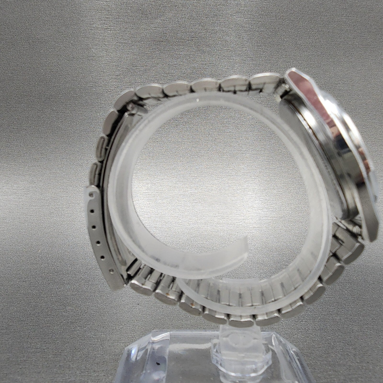 Seiko Spirit Watch Men 35mm White Dial Silver Tone Daydate 7n437000 New Battery8
