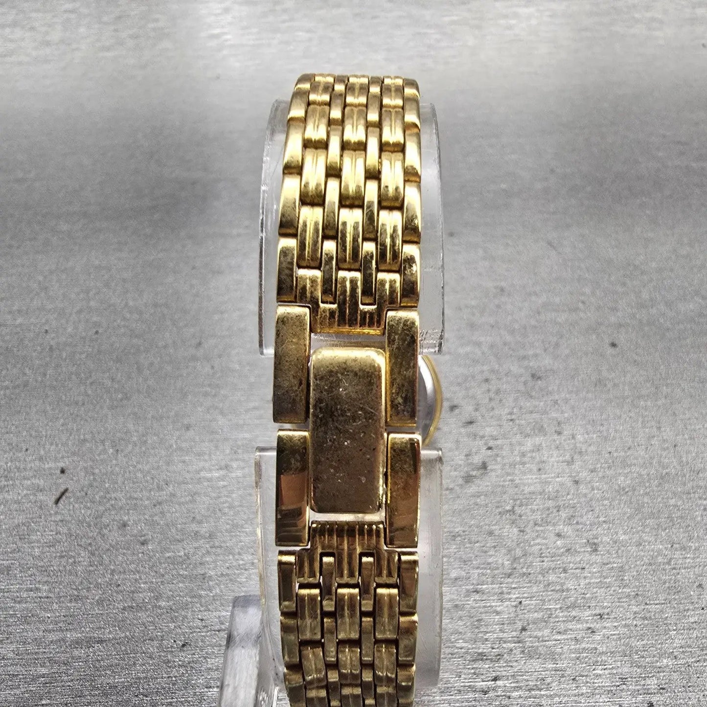 Citizen Watch Women 21mm White Dial Gold Tone Round 3220-S19538 New Battery VTG7