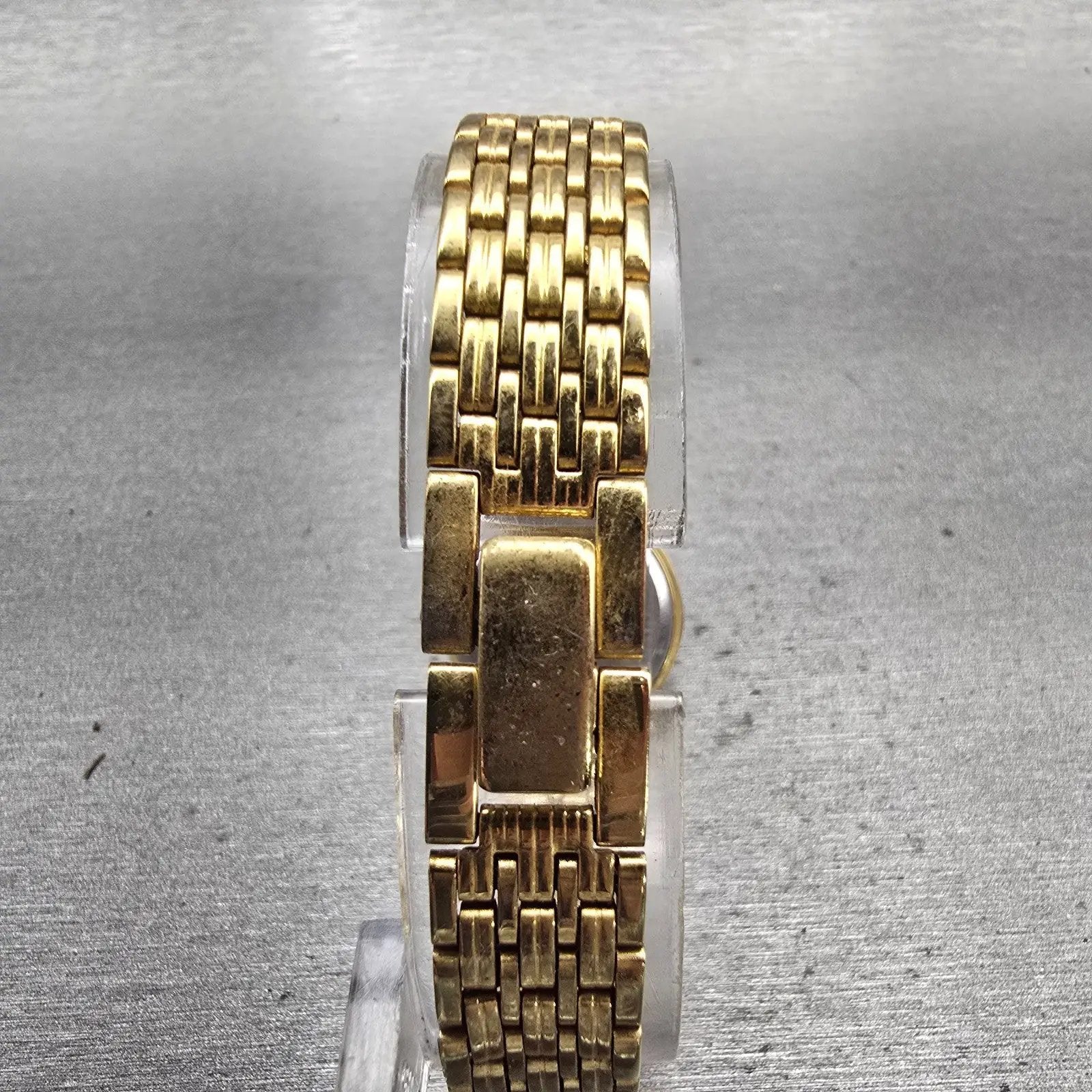 Citizen Watch Women 21mm White Dial Gold Tone Round 3220-S19538 New Battery VTG7