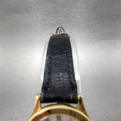 Citizen Noblia Watch Women 24mm White Dial Gold Tone Round READ!!! 4420E410494