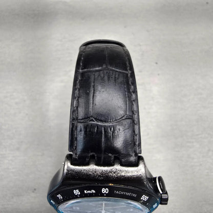 Swatch Destination NYC Chronograph Watch Men 43mm Black Dial Date YVB402 New Bat4
