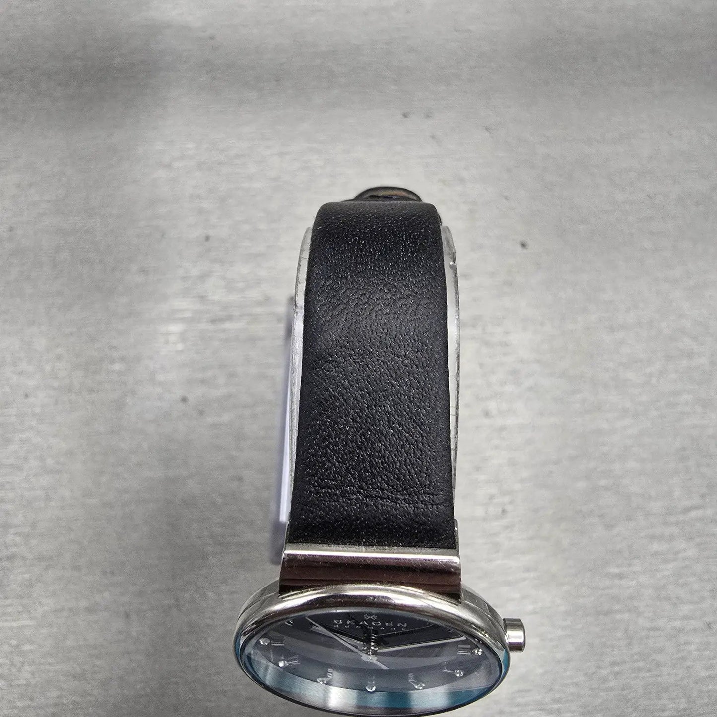 Skagen Ancher Watch Women 26mm Black Dial Silver Tone Round SKW2193 New Battery4