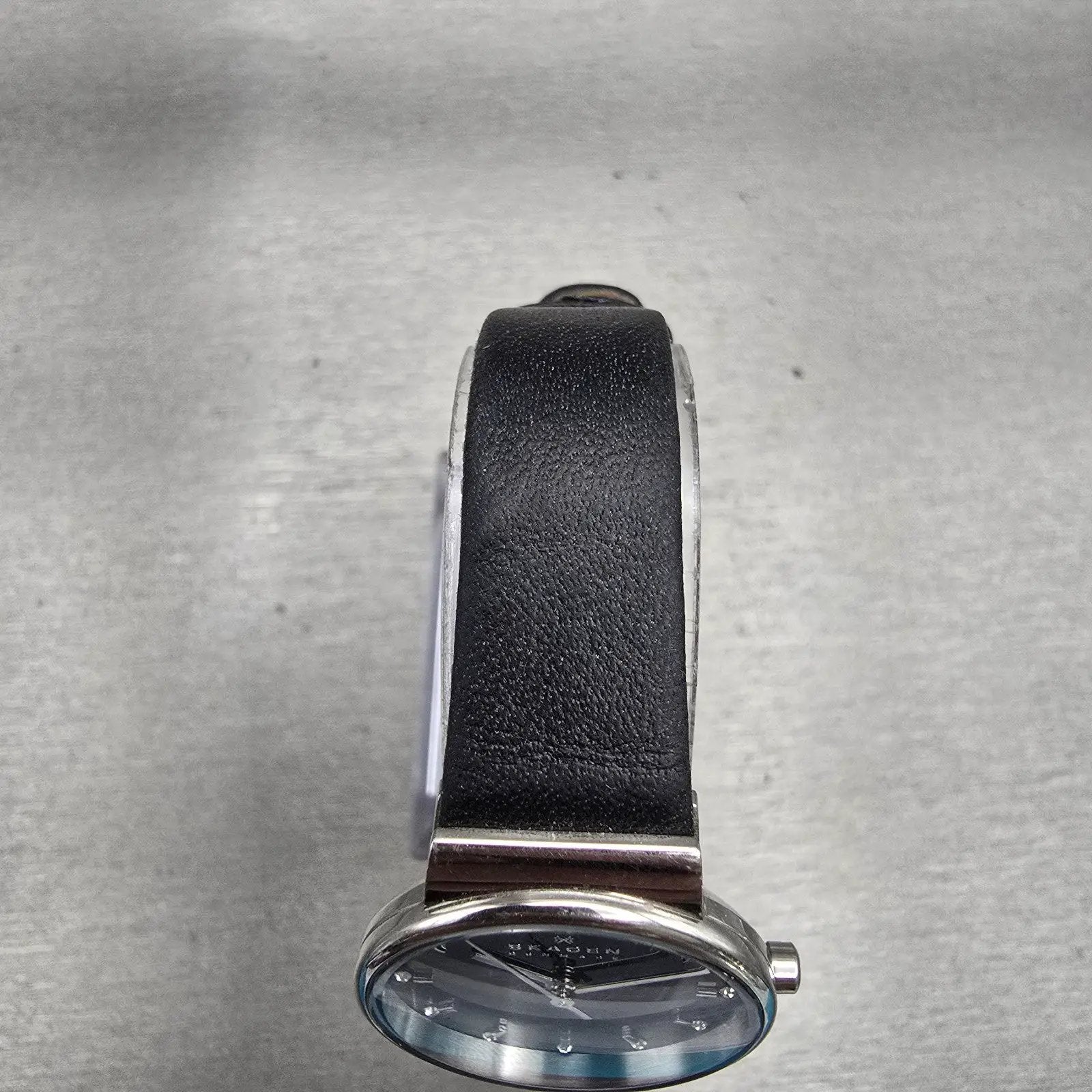 Skagen Ancher Watch Women 26mm Black Dial Silver Tone Round SKW2193 New Battery4
