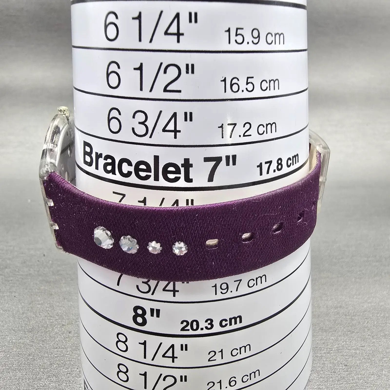 Swatch Skin FLOWER TRACK Watch Women Purple Dial Clear Case SFK278 New Battery9