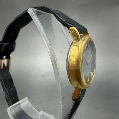 Seiko Pulsar Watch Women 21mm Gray Dial Gold Tone Octagon Y480-7160 New Battery3