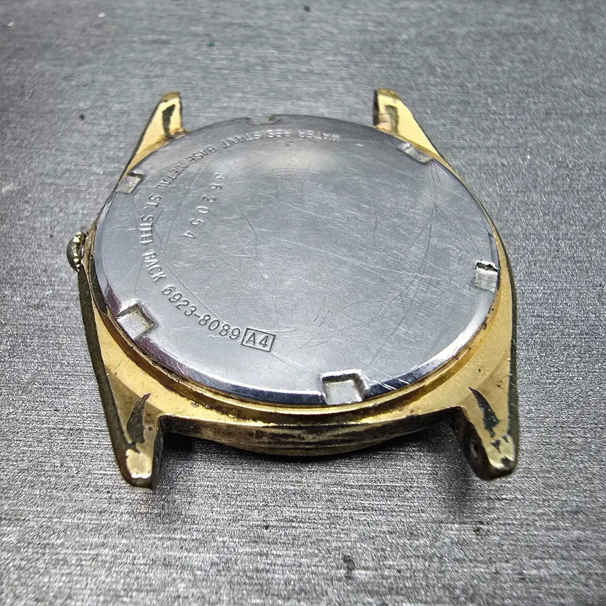 Seiko 6923 Quartz Movement Works Daydate W/ Dial Hands Case Vintage7
