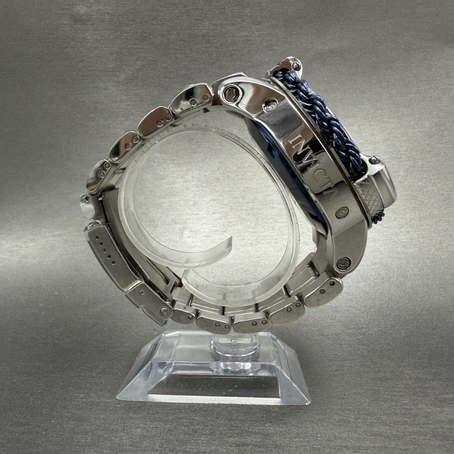 Invicta Subaqua Alpha Chrono Watch Men 52mm MOP Dial Steel Triple Calendar 360088