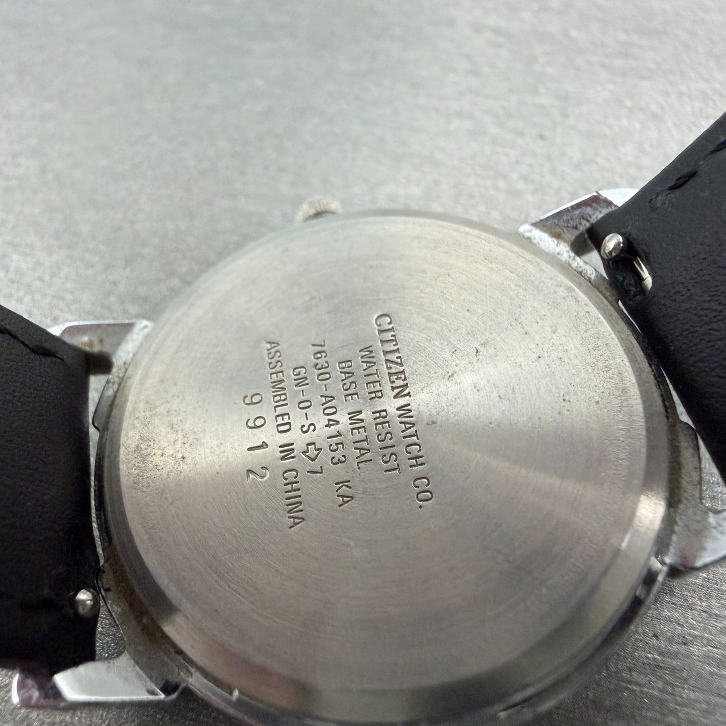 Citizen Junction Watch Unisex 32mm White Dial Silver Tone 7630-A04153 New Batt9