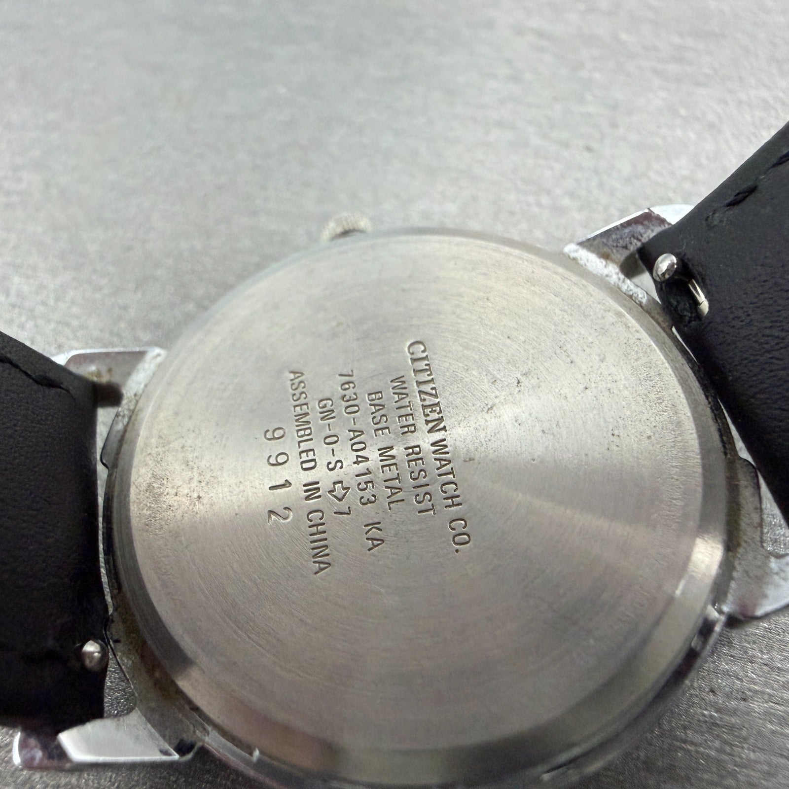 Citizen Junction Watch Unisex 32mm White Dial Silver Tone 7630-A04153 New Batt9