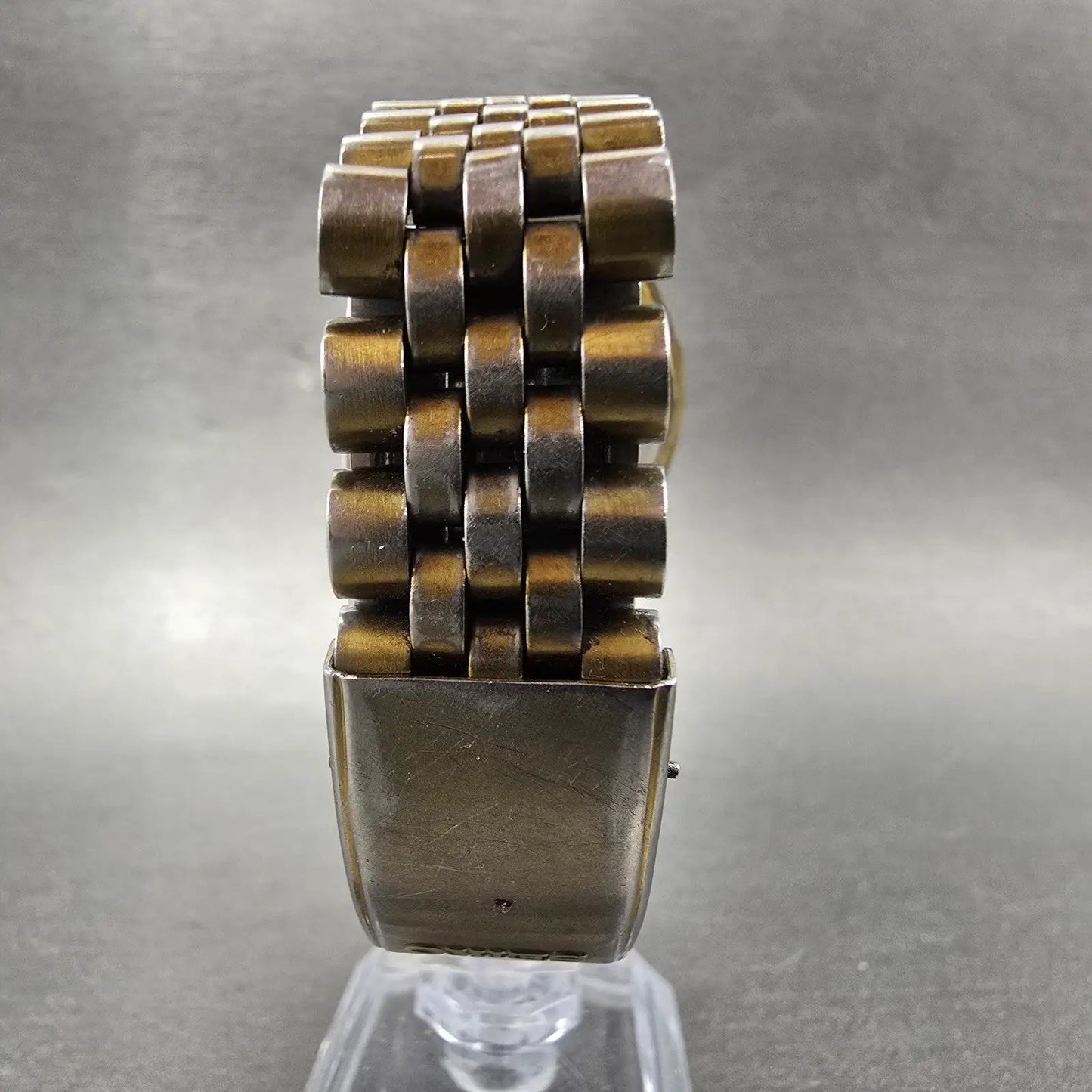 Seiko SQ President Watch Men 36mm Gold Dial Gold Daydate 5Y23-8A60 Round PARTS B8