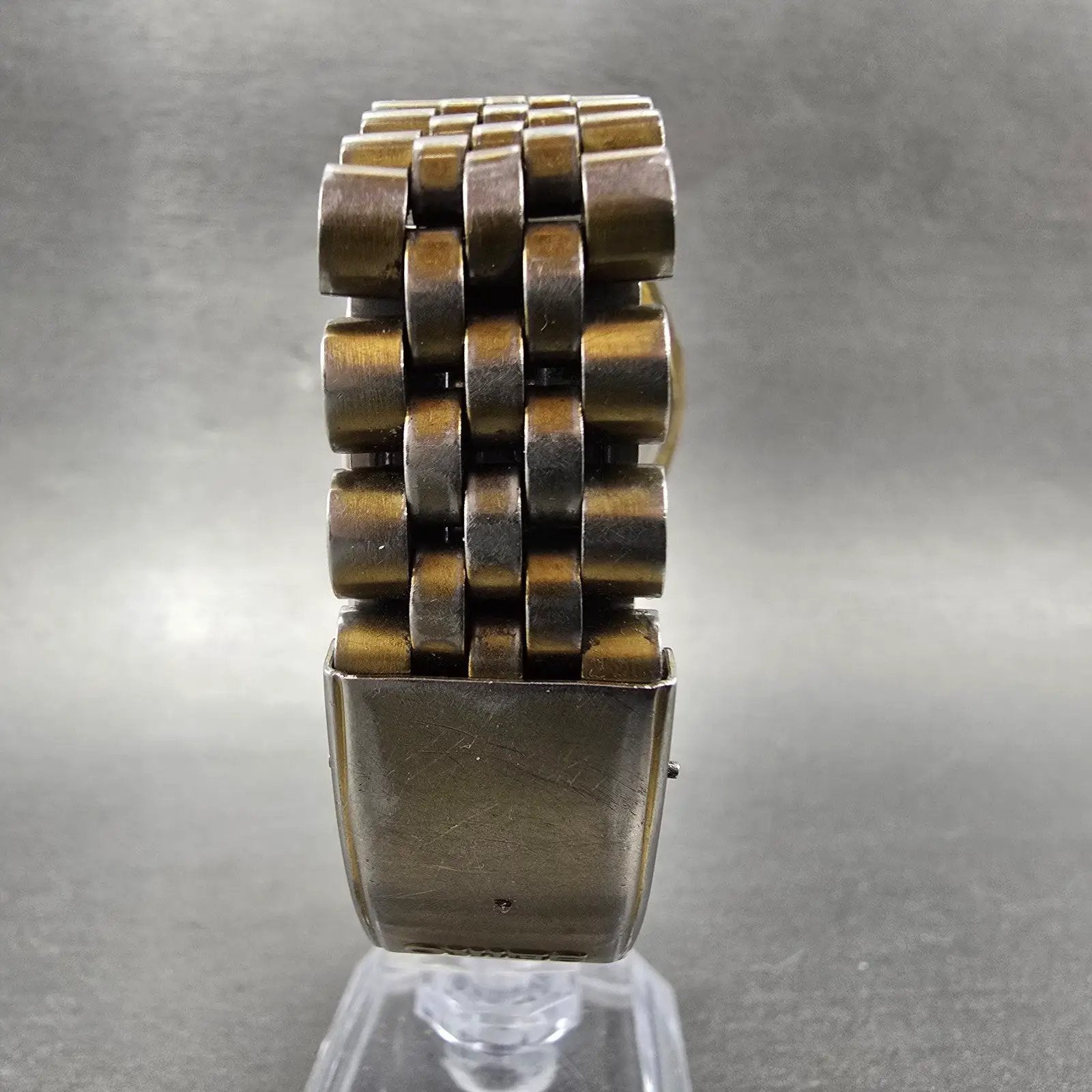 Seiko SQ President Watch Men 36mm Gold Dial Gold Daydate 5Y23-8A60 Round PARTS B8