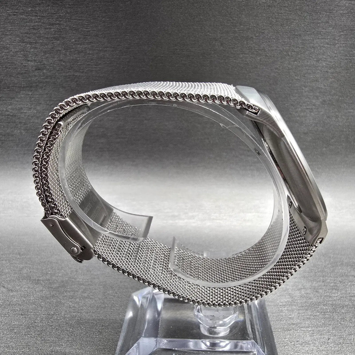 Skagen Watch Men 40mm Silver Dial Silver Tone Date Round 780XLSS New Battery9