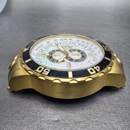 Invicta Corduba Chronograph Dive Watch Men 52mm MOP Dial Gold Tone 4899 NewBat5