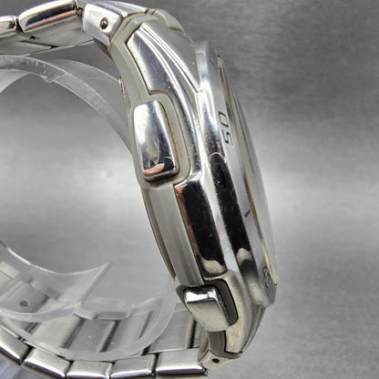 Casio Waveceptor WVQ-M410 Watch Men 43mm Black Dial Silver Date Solar Runs JDM3