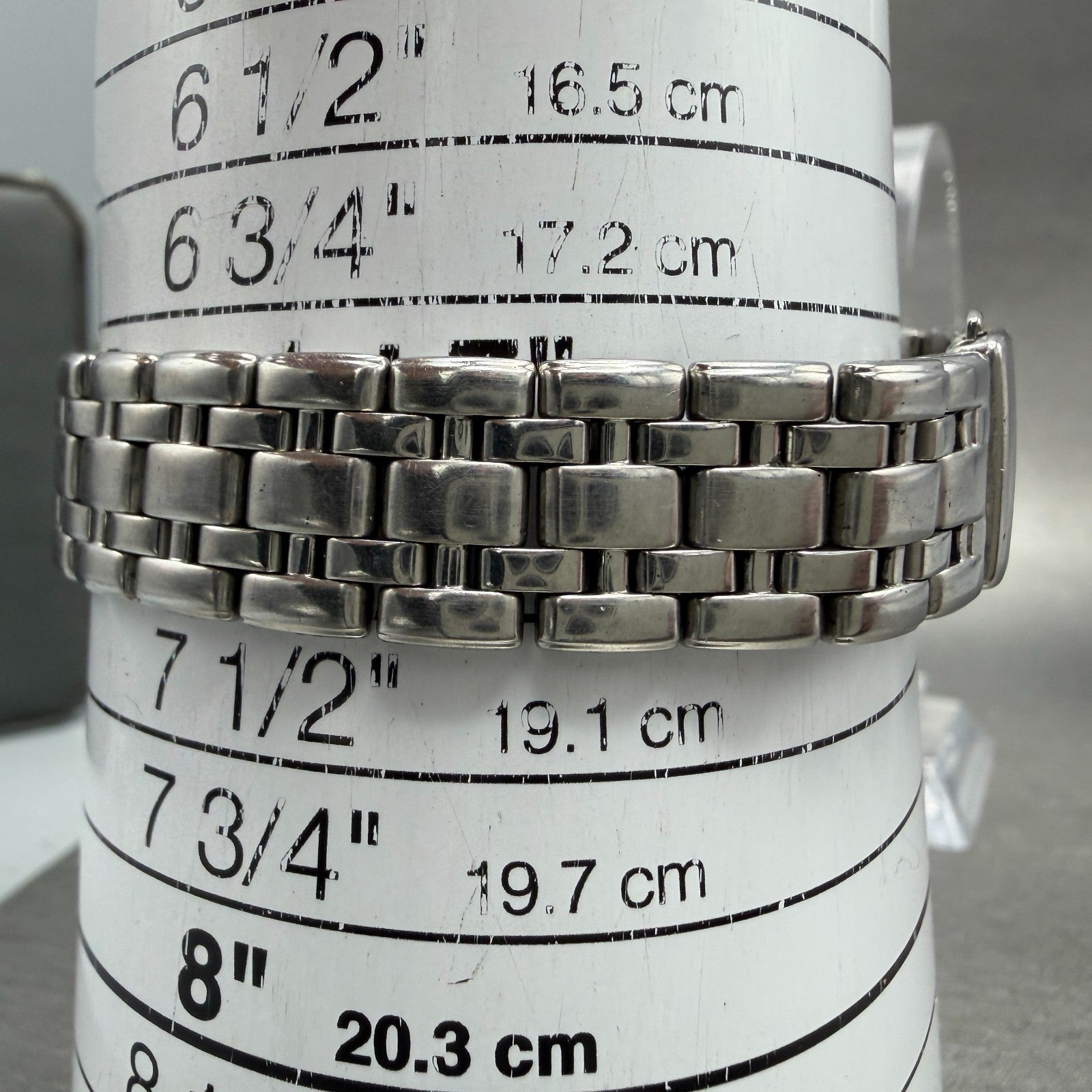 Rado Florence Watch 22mm Women Silver Dial Steel Rectangle 153.3727.4 New Batt10