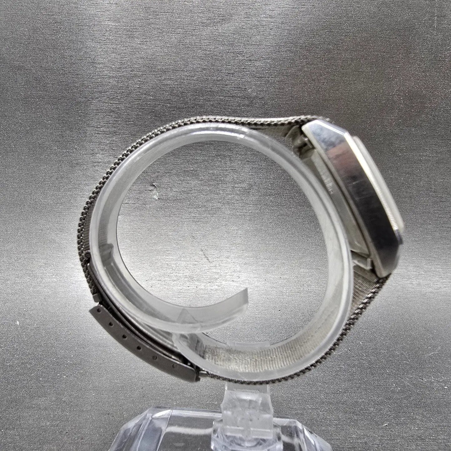 Citizen Cosmo Star Tank Watch Women 23mm Silver Dial Steel Date 4-610016 Runs8