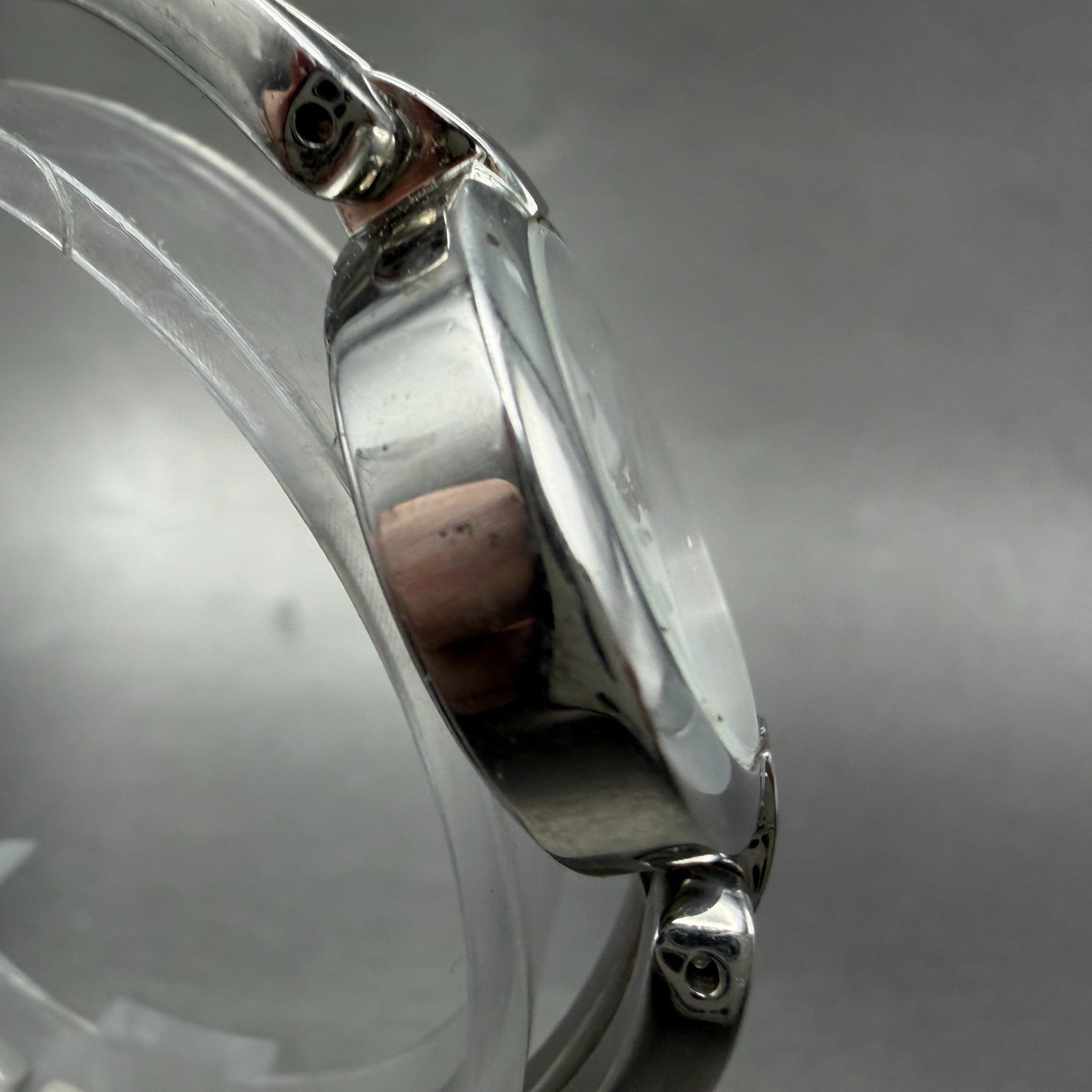 ESQ Movado Watch Women 24mm White Dial Silver Tone Round ES453145641 New Battery3
