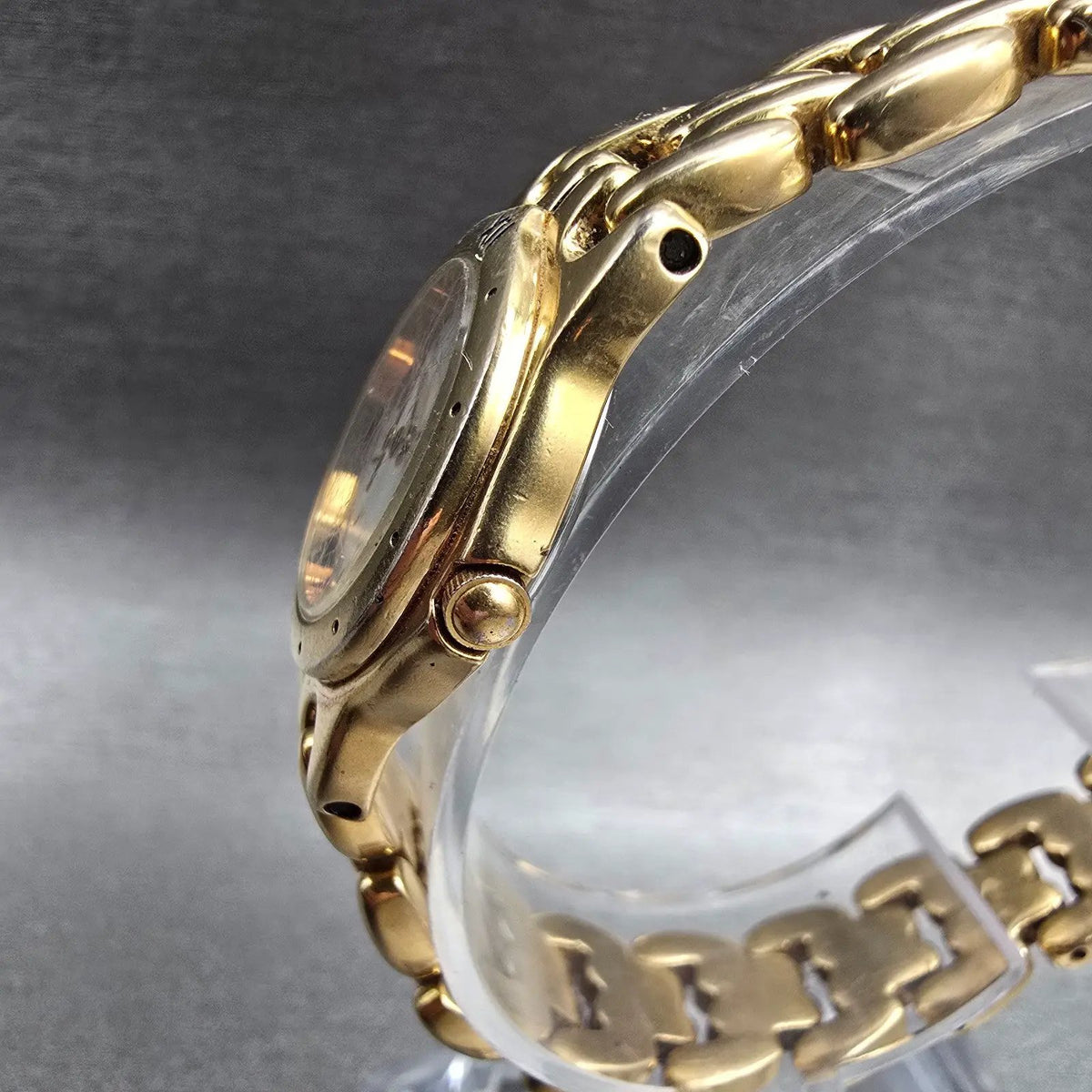 Citizen Elegance Watch Women 21mm MOP Dial Gold Tone Round 5930-F91342 New Batte2