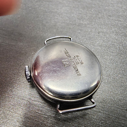 Seiko Watch Women 22mm White Dial Silver Tone Manual Wind Small Seconds Antique8