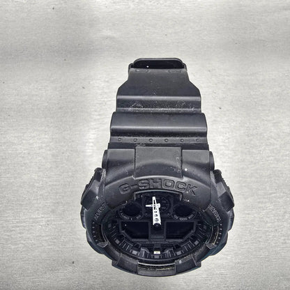 Casio G-Shock GA-100 Watch Men 51mm Black Alarm Chronograph Timer New Battery4