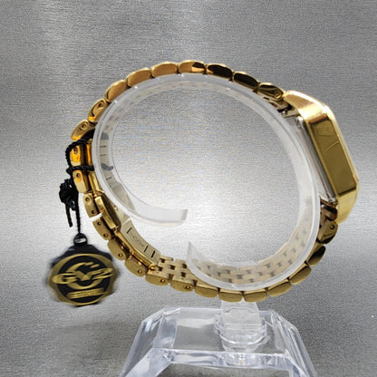 Gevril GV2 Milan Watch Women 28mm White Dial Gold Tone Diamond Accetns 12113B8
