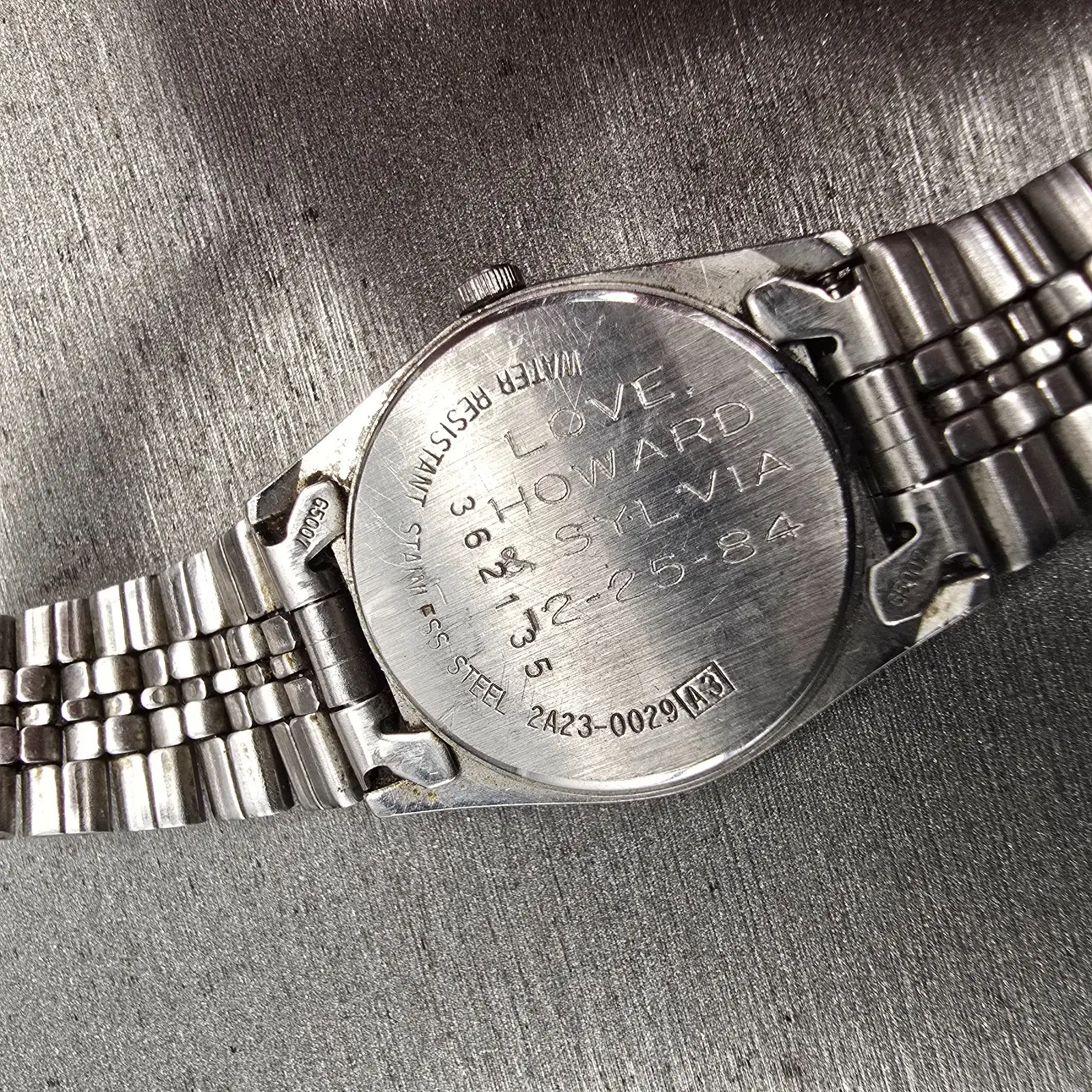 Seiko SQ Watch Women 23mm Silver Dial Silver Tone Daydate 2A23-0029 New Battery10