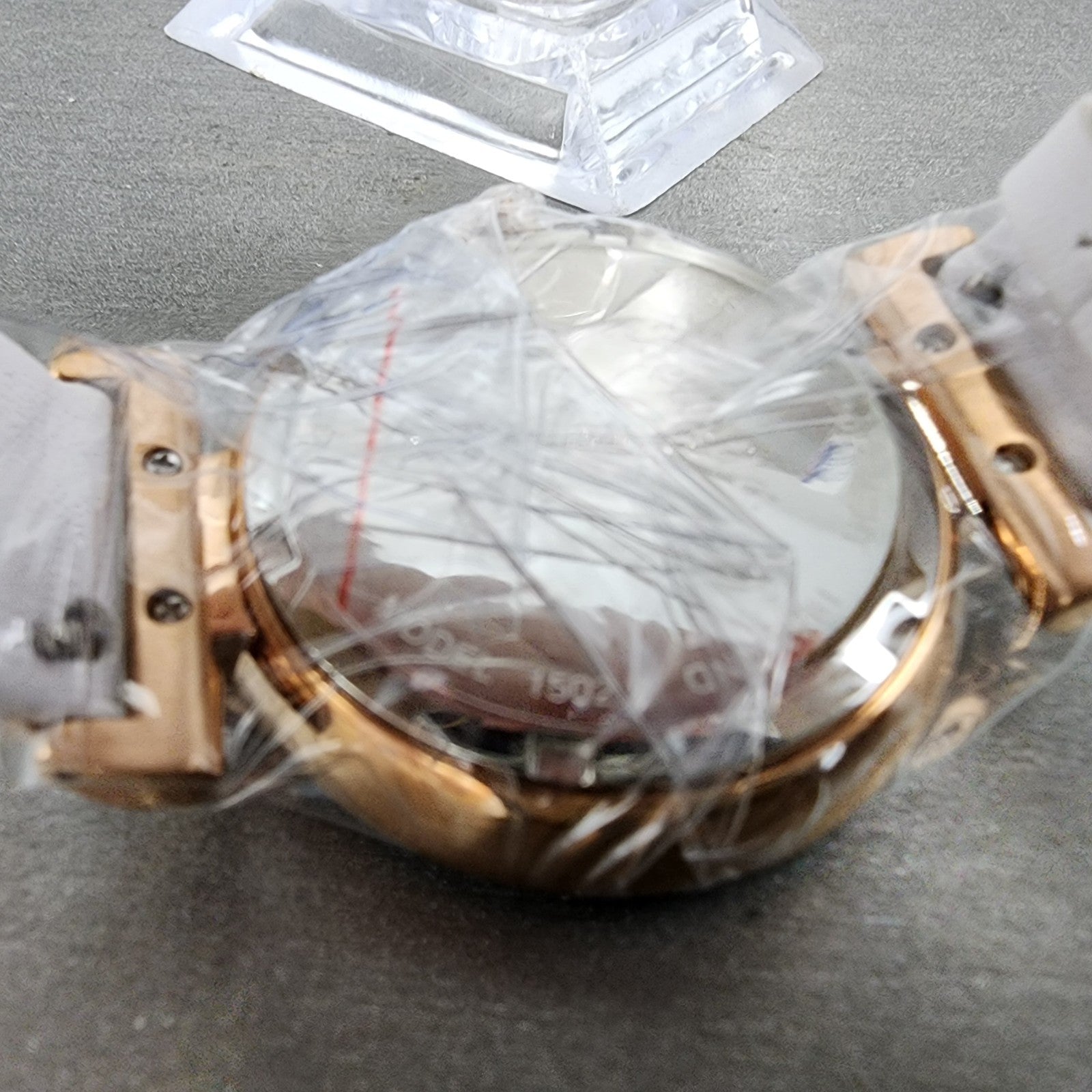Gevril GV2 Berletta Watch Women 37mm White Dial Rose Gold Tone Date New Battery9