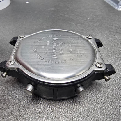 Casio G-Shock DW-6600 Watch Men 41mm Black Alarm Chronograph 1199 Vintage PARTSA11