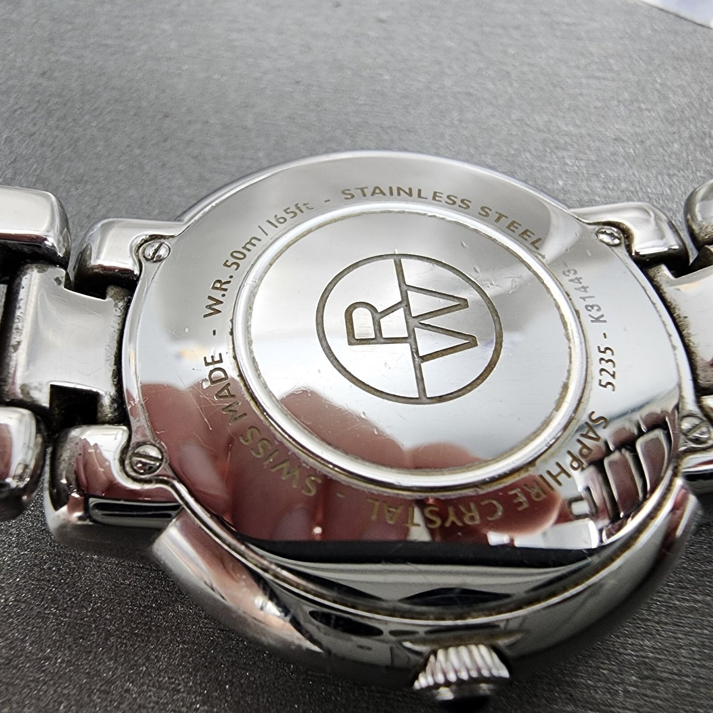Raymond Weil Jasmine Watch Women 35mm White Dial Steel Diamond Bezel Date Works9