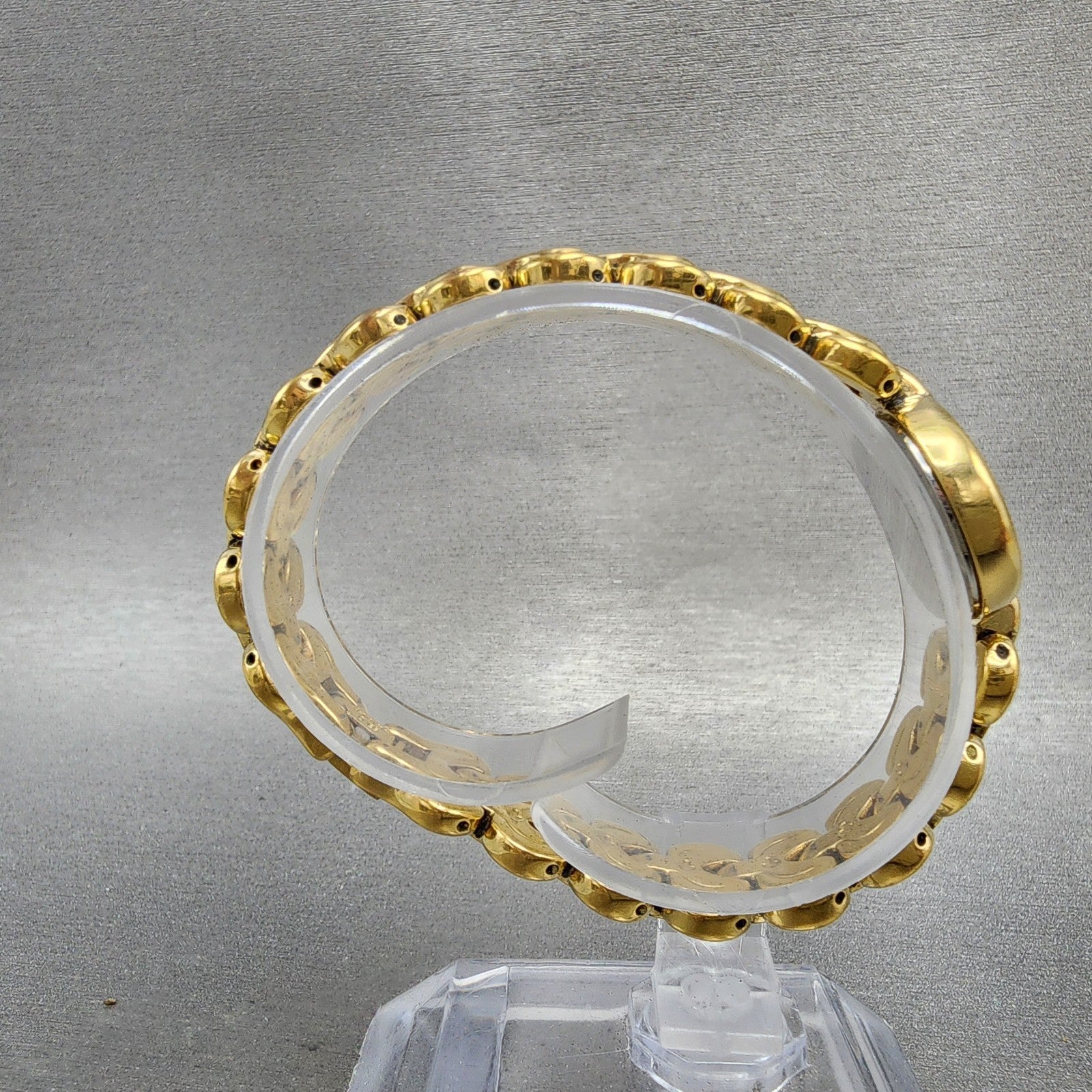 Seiko Watch Women 19mm Silver Dial Gold Tone Round 1n000k59 New Battery8