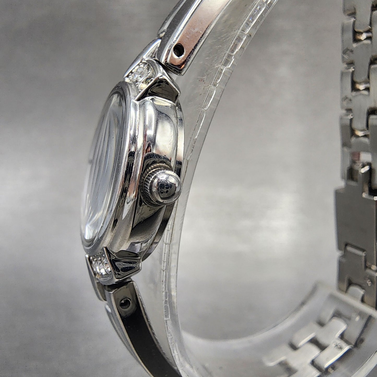 Citizen EcoDrive Watch Women 20mm Silver Dial Silver Tone B023S025508 Runs2