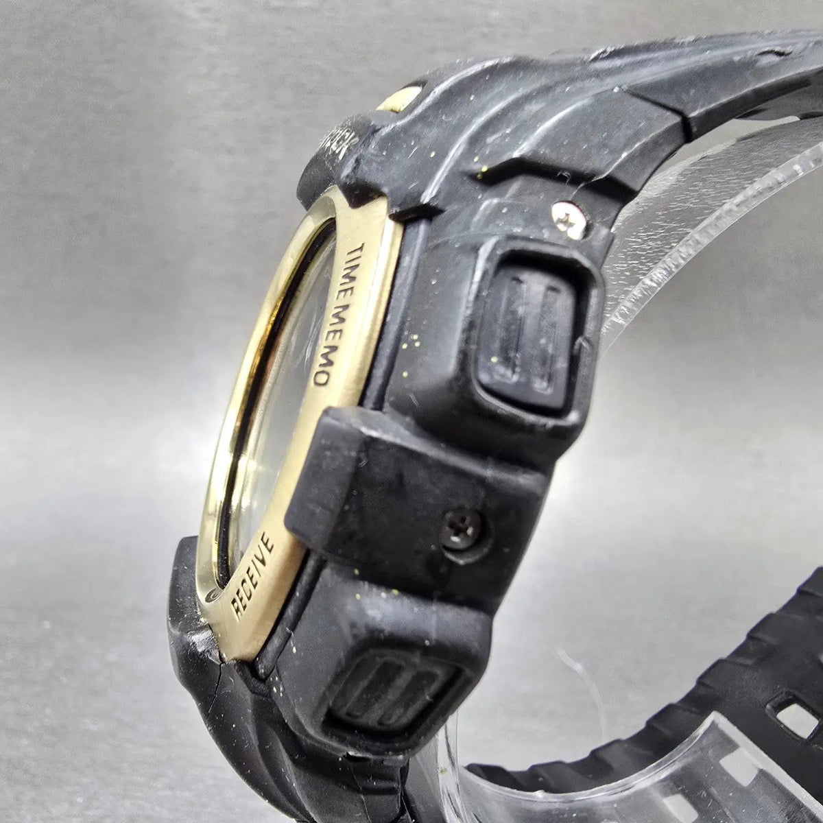 Casio G-Shock GW-330A Watch Men 43mm Black Gold Alarm Chronograph Digital Solar2