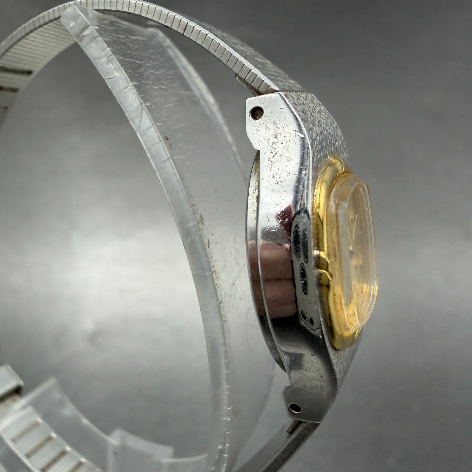 Citizen Seven Watch Women 19mm Gold Dial Two Tone 2030-944879 New Battery3