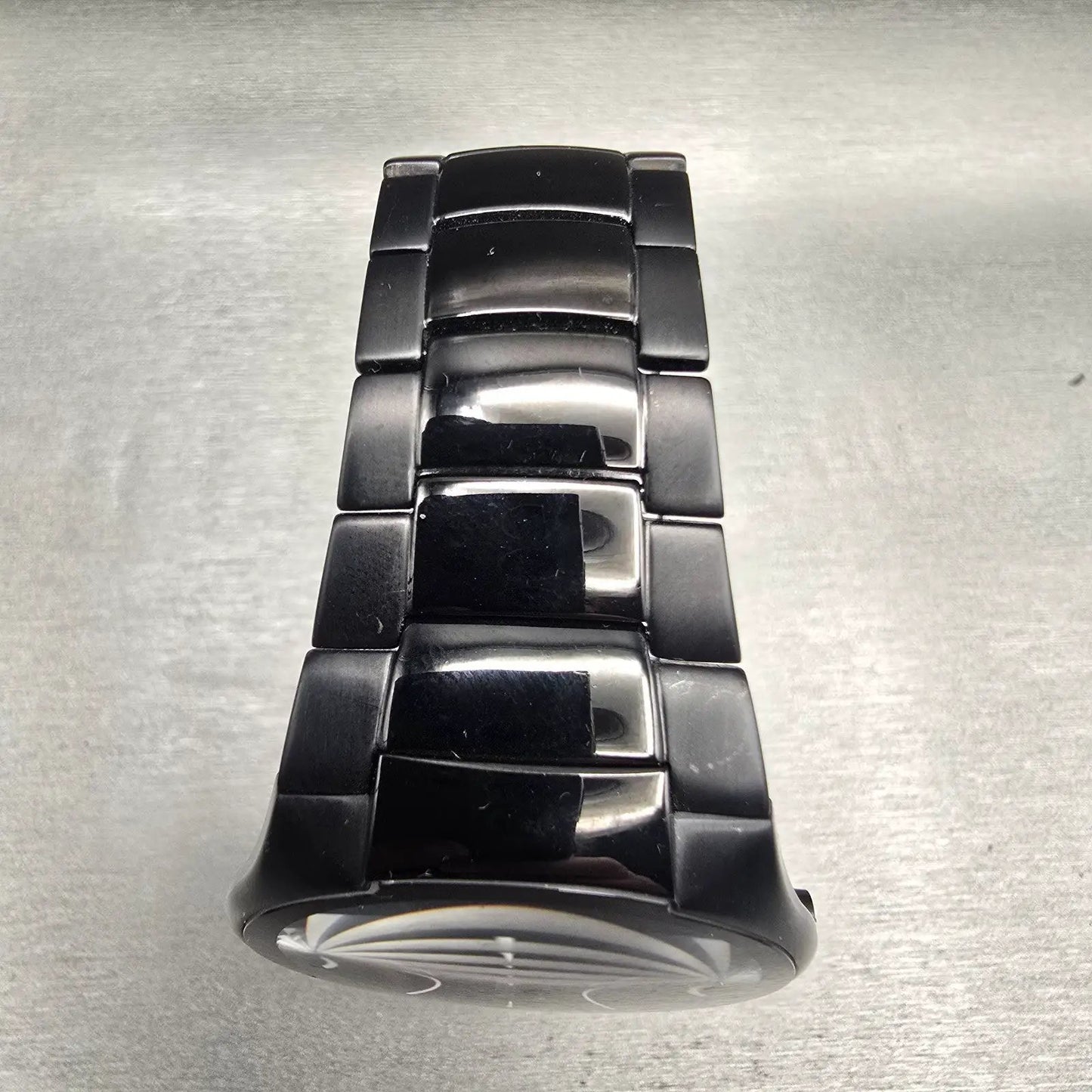 Skagen Watch Men 41mm Black Dial Titanium Date Round SKW6031 New Battery4