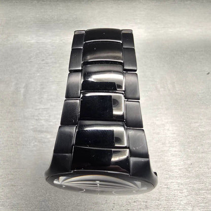 Skagen Watch Men 41mm Black Dial Titanium Date Round SKW6031 New Battery4