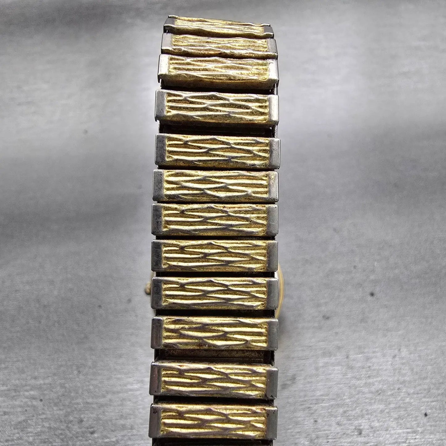 Seiko SQ Watch Men 34mm Gold Dial Gold Tone Daydate Round 8223-8009 New Battery7