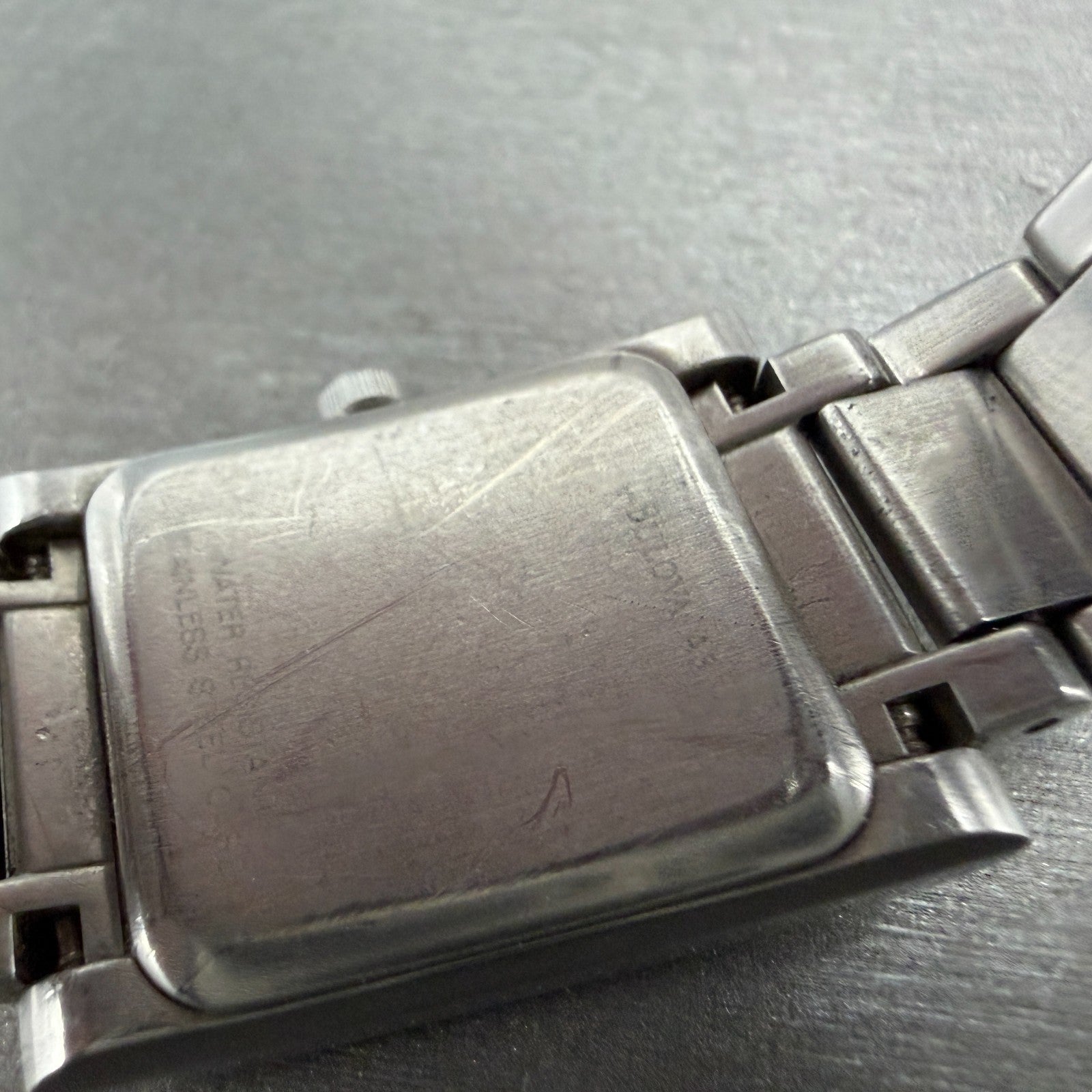 Bulova Tank Watch Women 21mm White Dial Silver Tone Rectangle 96L42 New Battery9