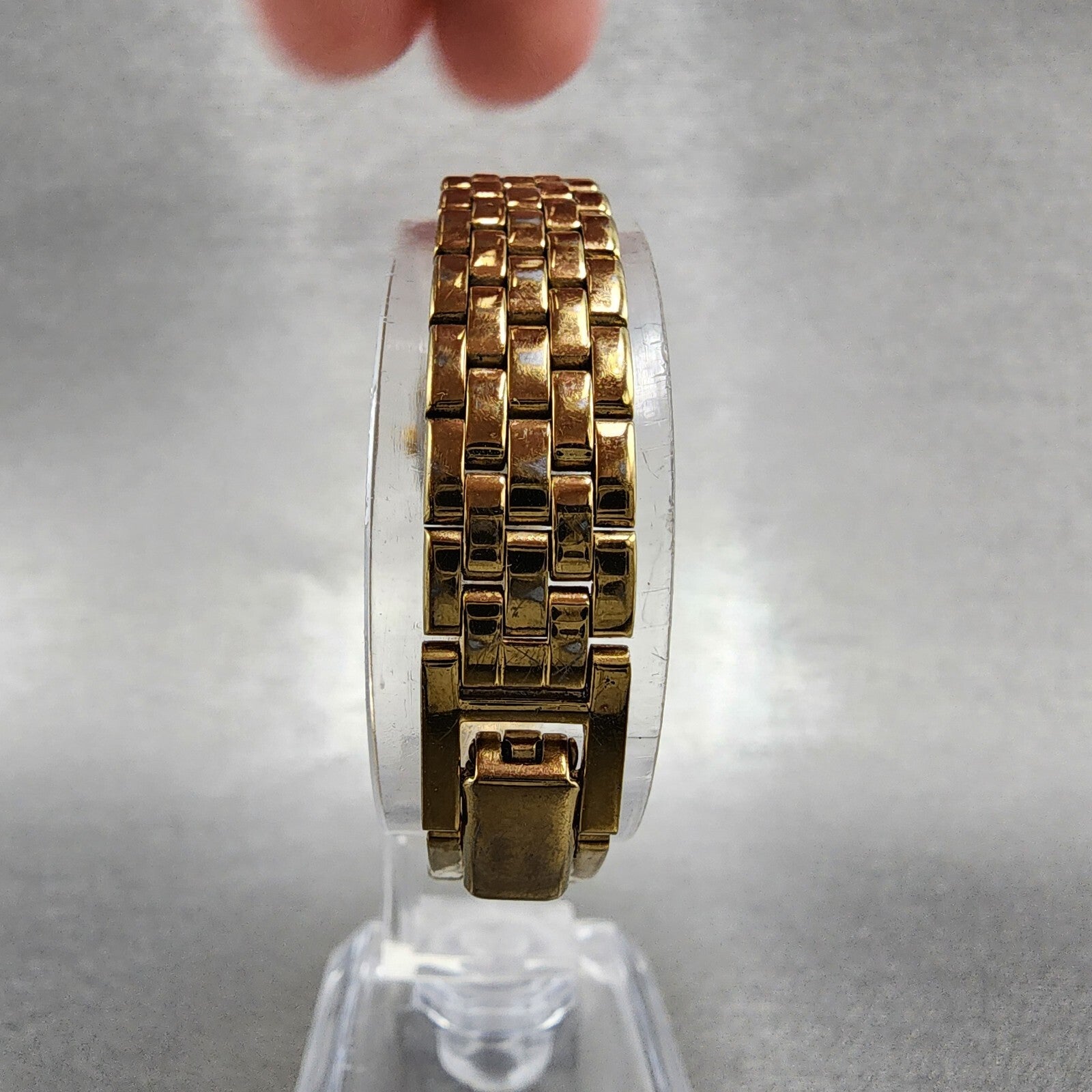 VTG Seiko Watch Women 17mm Cream Dial Gold Tone Octagon V4005608 New Battery7