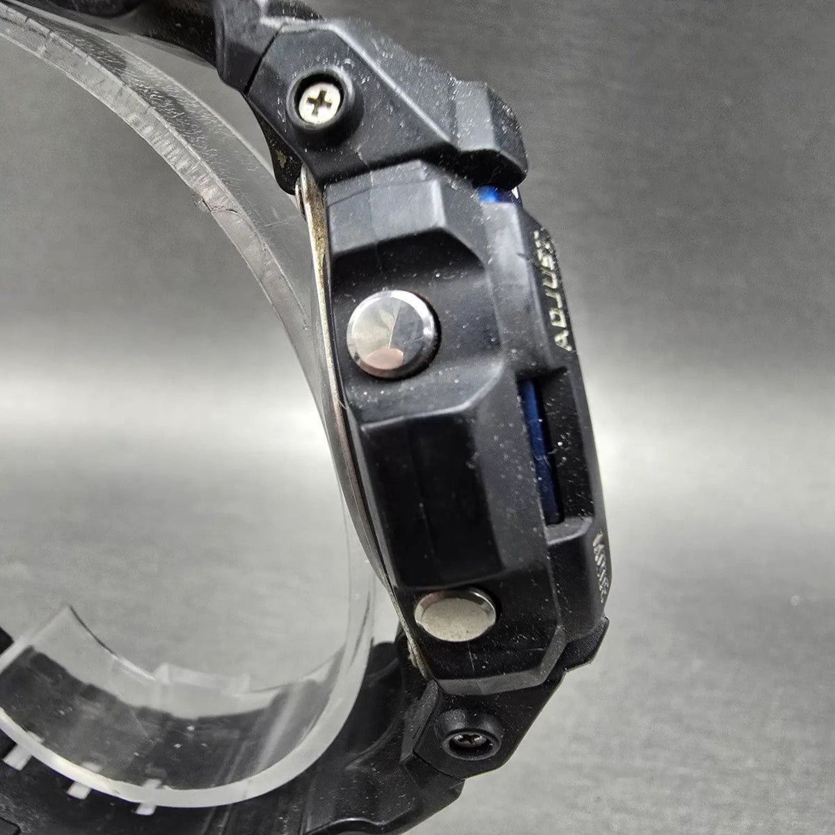 Casio G-Shock AW-591 Watch Men 47mm Black Black Analog Digital Alarm Chrono PART4