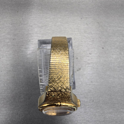 Citizen Watch Women 18mm Champagne Dial Gold Tone Oval 2030-202813 New Battery4