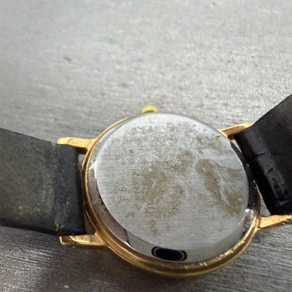 Seiko Watch Women 23mm White Dial Gold Tone Round 1N01-0BA0 New Battery Vintage9