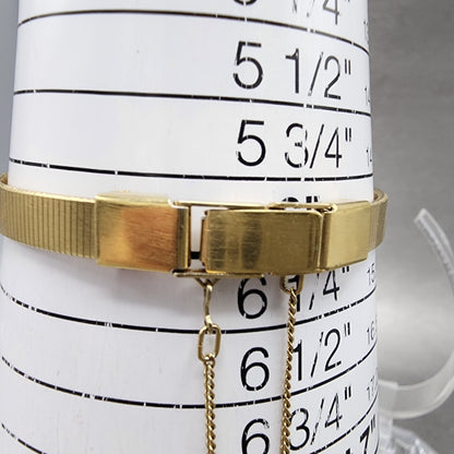 Seiko Watch Women 17mm Champagne Dial Gold Tone Round 73200209 New Battery10