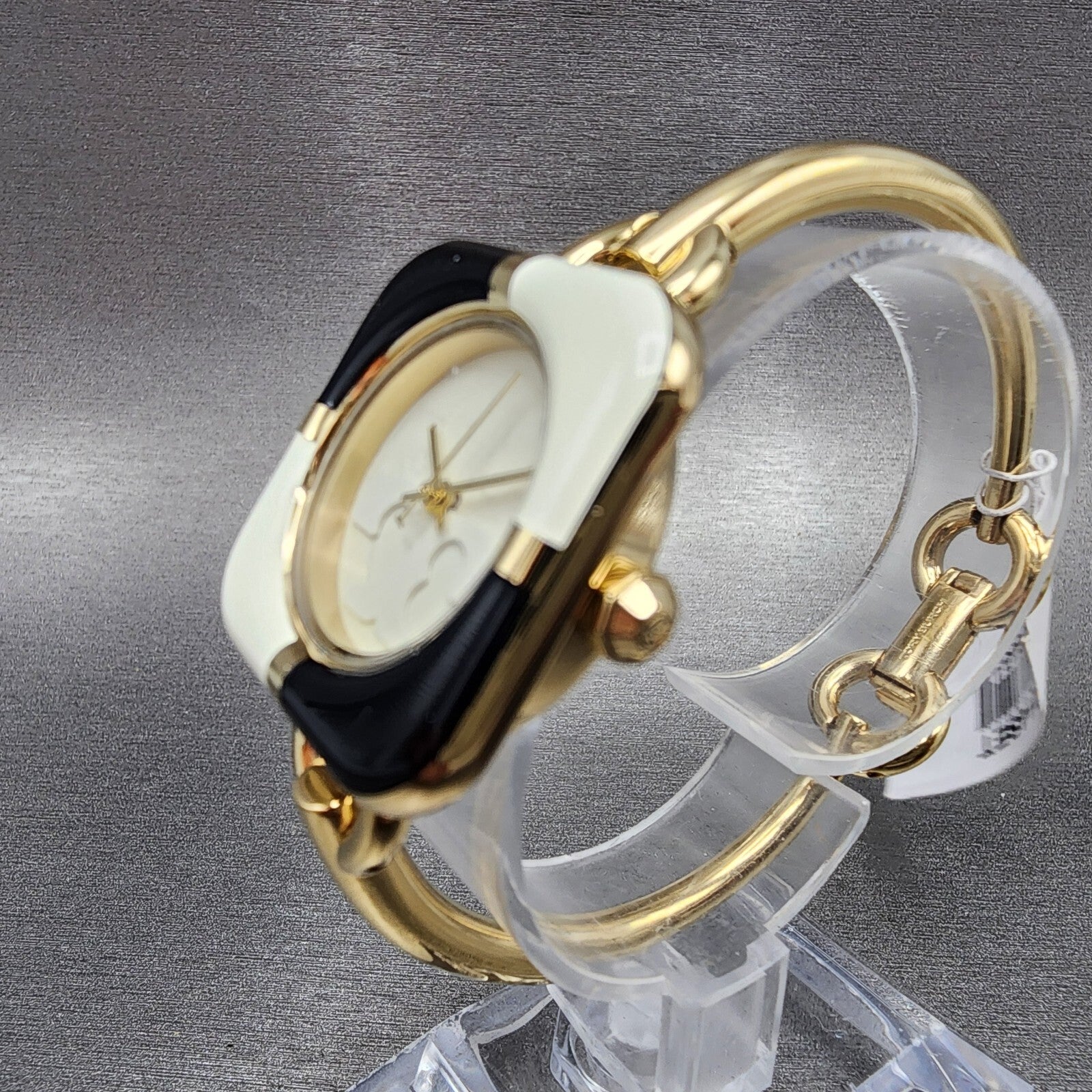 Tory Burch The Miller Watch Women 28mm White Gold Tone Interchangeable Bezel4