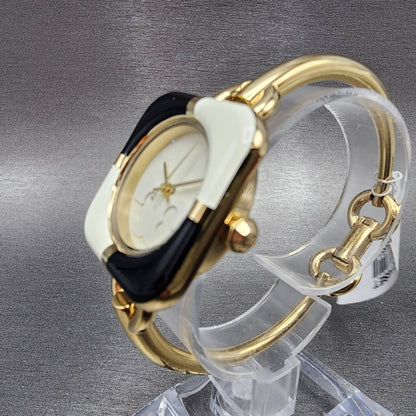 Tory Burch The Miller Watch Women 28mm White Gold Tone Interchangeable Bezel4