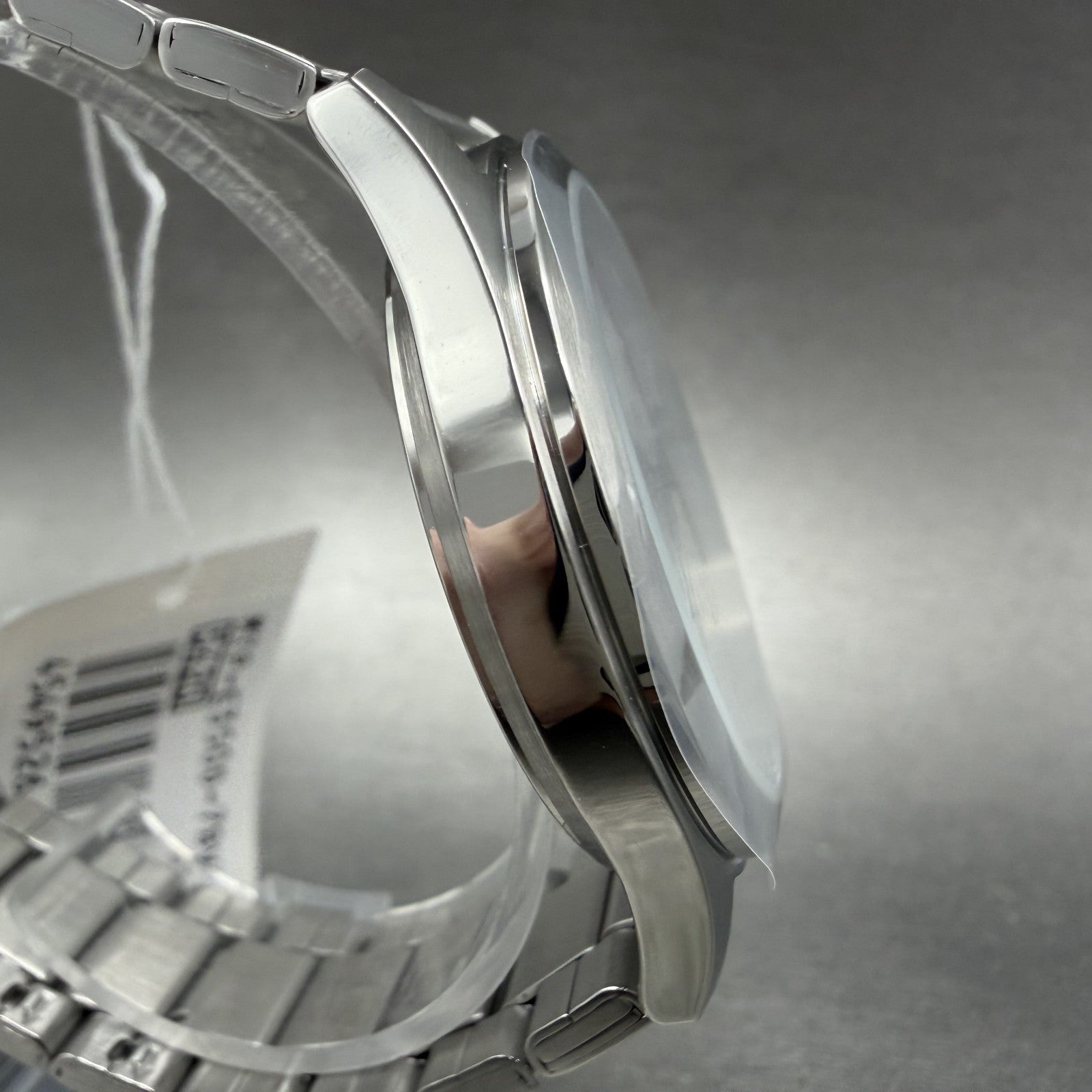 Casio MTP-E350 Watch Men 39mm White Dial Silver Tone Daydate Metal Bracelet3